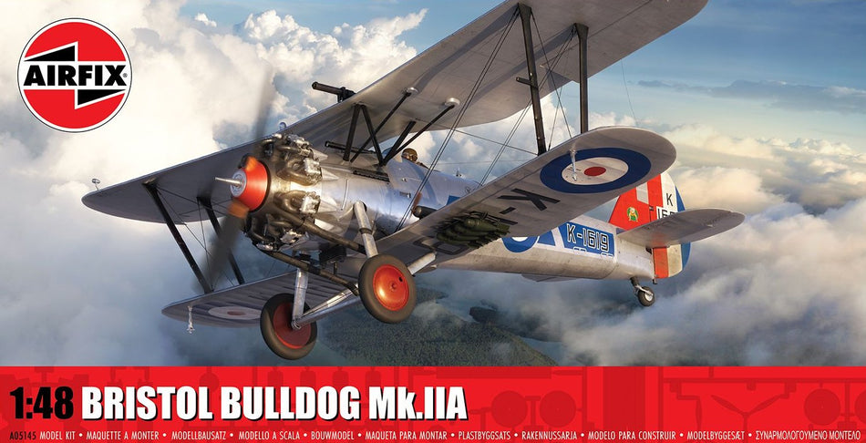 A05145 Airfix Bristol Bulldog Mk.IIA 1:48 Scale Kit