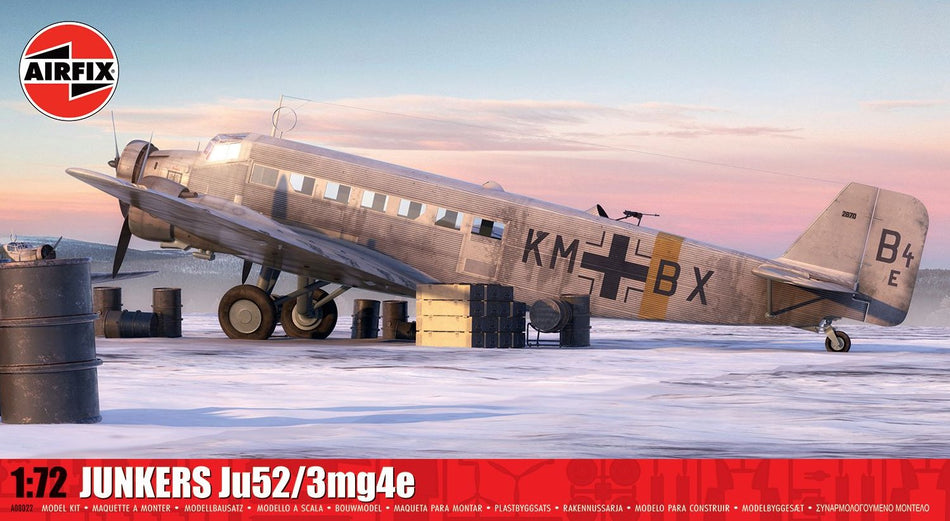 A08022 Airfix Junkers Ju52/3mg4e 1:72 Scale Kit