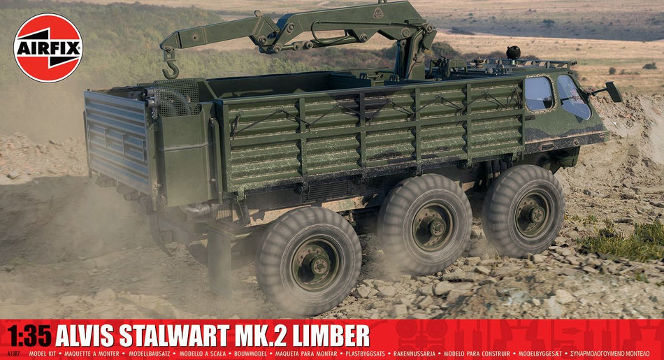 A1387 Airfix Alvis Stalwart Mk.2 Limber 1:35 Scale Kit