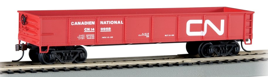 17213 Bachmann HO 40ft Gondola Canadian National