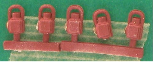 DA4B Springside Midland Head and Tail Lamps Maroon (Pack of 5)