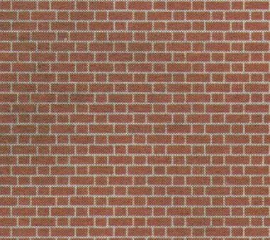 PN900 Metcalfe Custom Builders Pack N-gauge red brick sheets