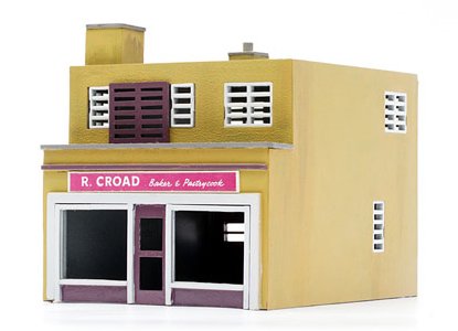 C031 Dapol Shop and Flat Kit