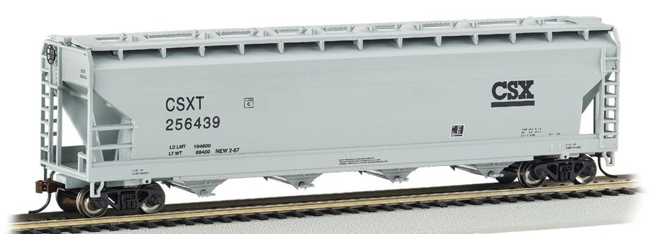 17501 Bachmann HO 56ft. ACF Center-Flow Hopper Csx