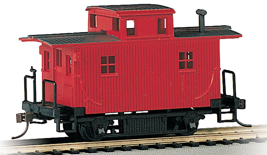 18449 Bachmann HO Bobber Caboose Painted Unlettered