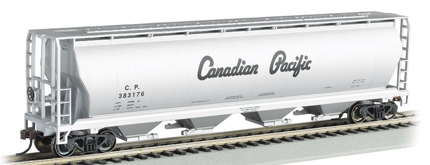 19142 Bachmann HO Canadian 4 Bay Grain Hopper Canadian Pacific