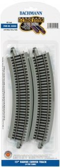 44505 Bachmann HO 15"" Radius Curved Track