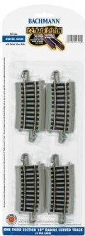 44530 Bachmann HO 18"" Radius 1/3 Curve