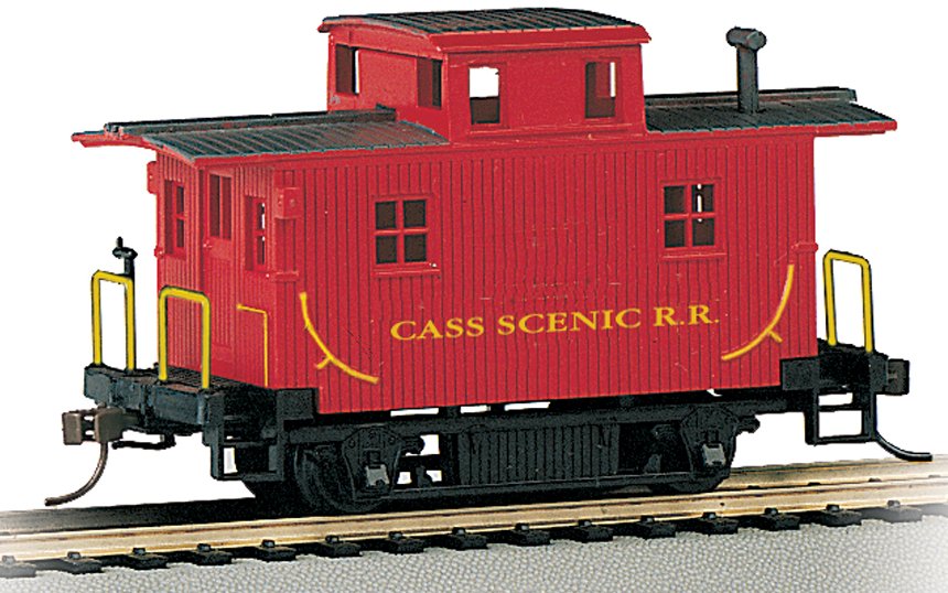 18445 Bachmann HO Bobber Caboose Cass Scenic R.R