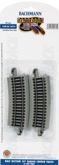 44531 Bachmann HO Half-Section 18"" Radius Curved