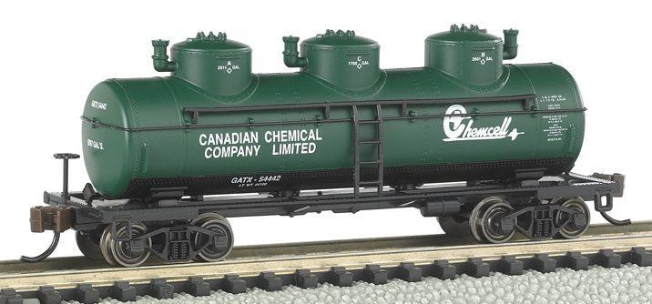 17152 Bachmann 3-Dome Tank Chemcell