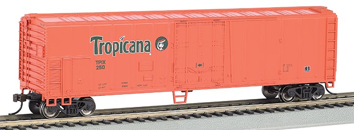 17946 Bachmann HO 50ft. Steel Reefer Tropicana - Orange