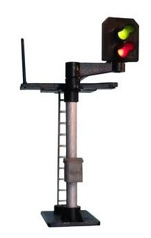 B30R Berko 2 aspect Home (R/G) platform Right offset square head