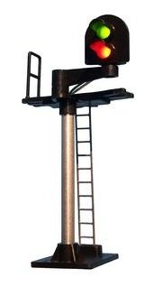 B31R Berko 2 aspect Home (R/G) platform Right offset round head