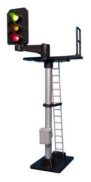 B551L Berko 3 aspect (R/Y/G) standard Left offset square head