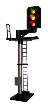 B551R Berko 3 aspect (R/Y/G) standard Right offset square head