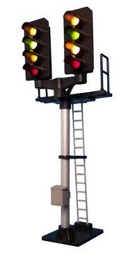 B644 Berko 4 aspect (R/Y/G/Y) standard T junction square head