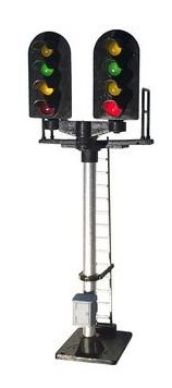 B645 Berko 4 aspect (R/Y/G/Y) standard T junction round head
