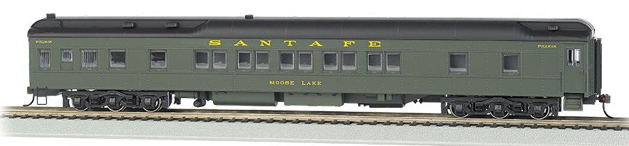 13901 Bachmann 80ft Pullman Car Santa Fe (Lighted)