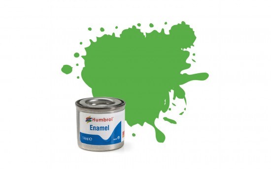 AA0037 # Humbrol No 37 Bright Green - Matt - 14ml - enamel