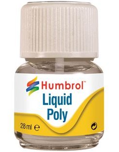 AE2500 # Humbrol Liquid Poly Cement 28ml bottle