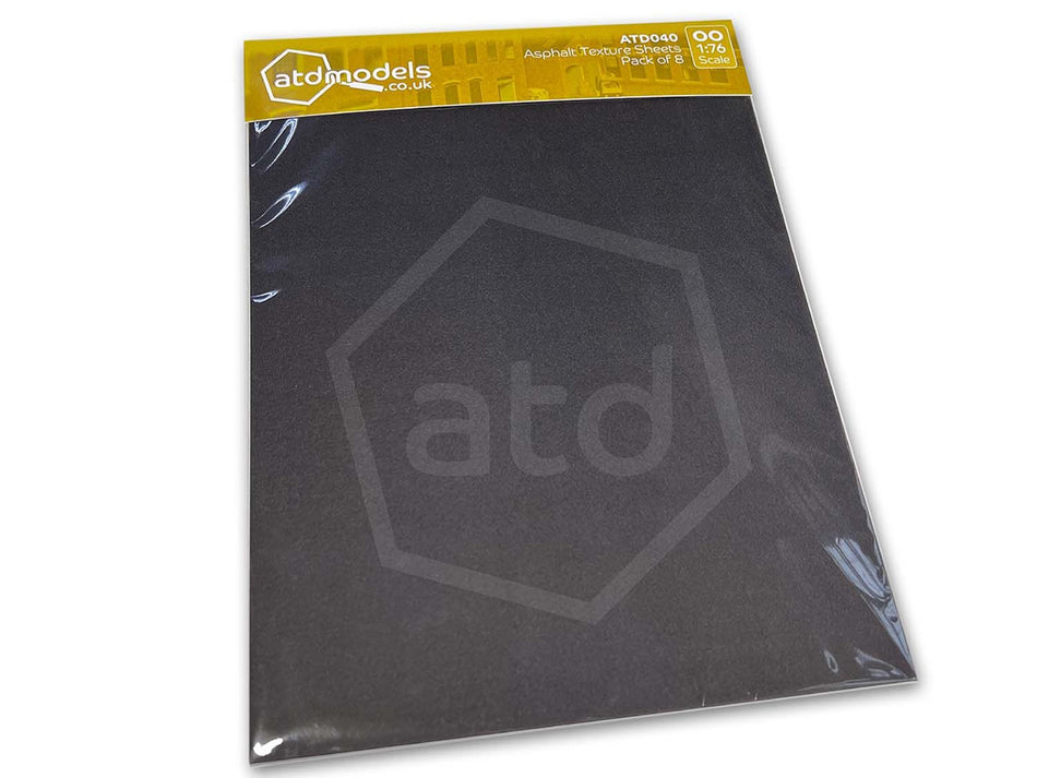 ATD040 ATD Models Asphalt Texture Pack (8 x A4 Sheets)