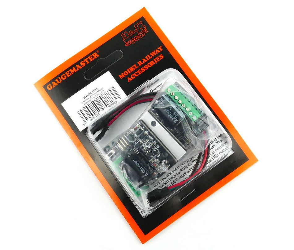BPDCC81 Gaugemaster Standard Point Motor Decoder with CDU x 3