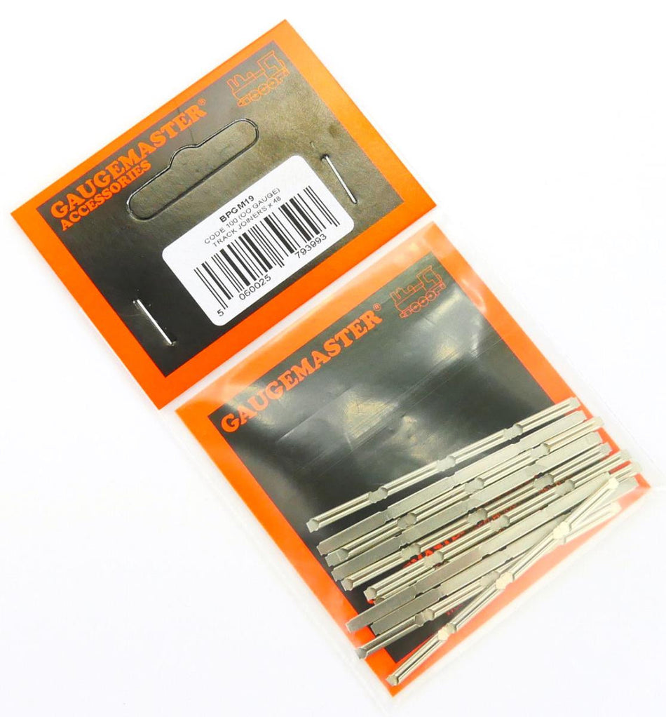BPGM19 Gaugemaster Rail Joiners OO Scale (48)