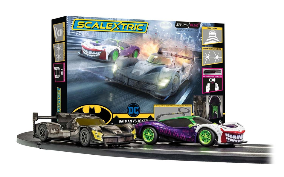 C1415 Scalextric Spark Plug - Batman vs Joker Race Set