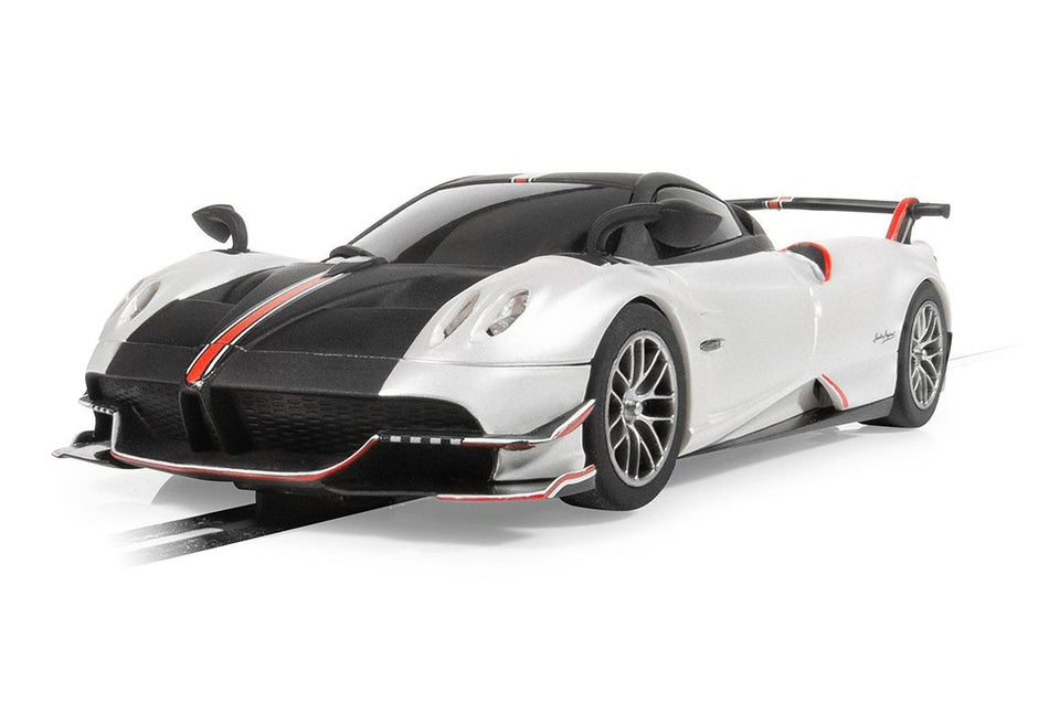 C4399 Scalextric Pagani Huayra BC Roadster Metallic White