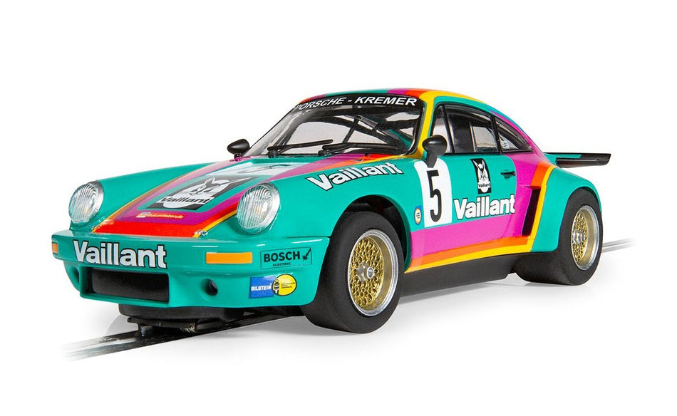 C4439 Scalextric Porsche 911 3.0 RSR - Vaillant