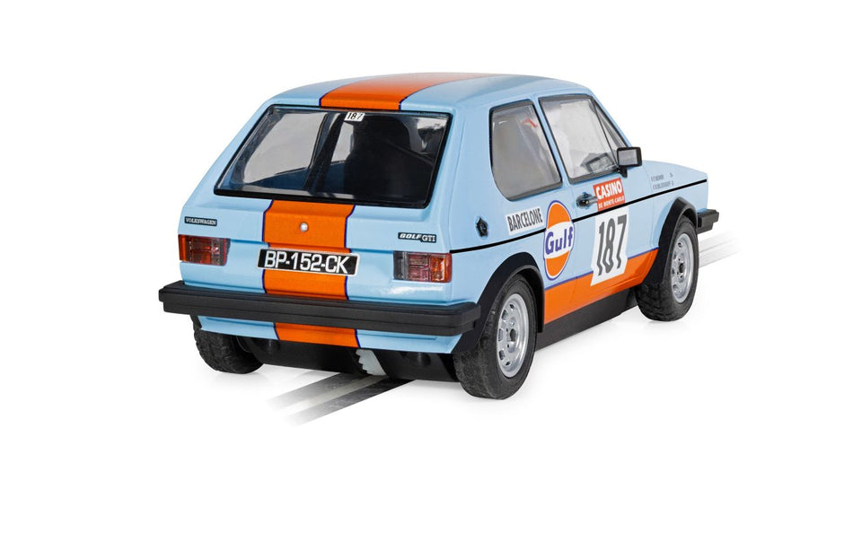 C4609 Scalextric Volkswagen Golf Gti - Gulf Edition