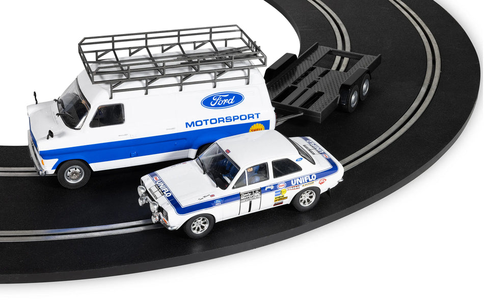 C4649A Scalextric Ford Motorsport Transit and Escort Mk1 - Twin Car Set