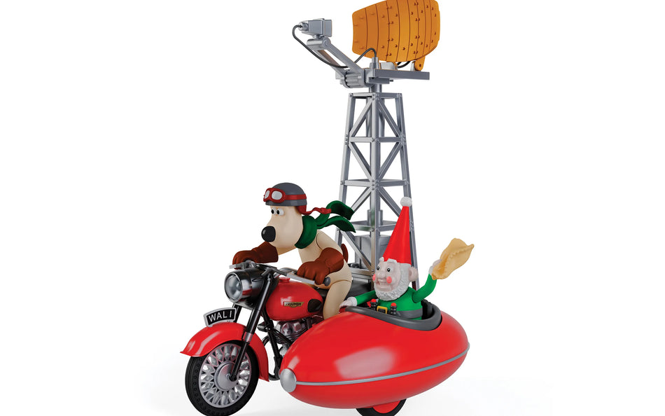 CC80702 Corgi Wallace & Gromit - Vengeance Most Fowl - Motorcycle & Sidecar