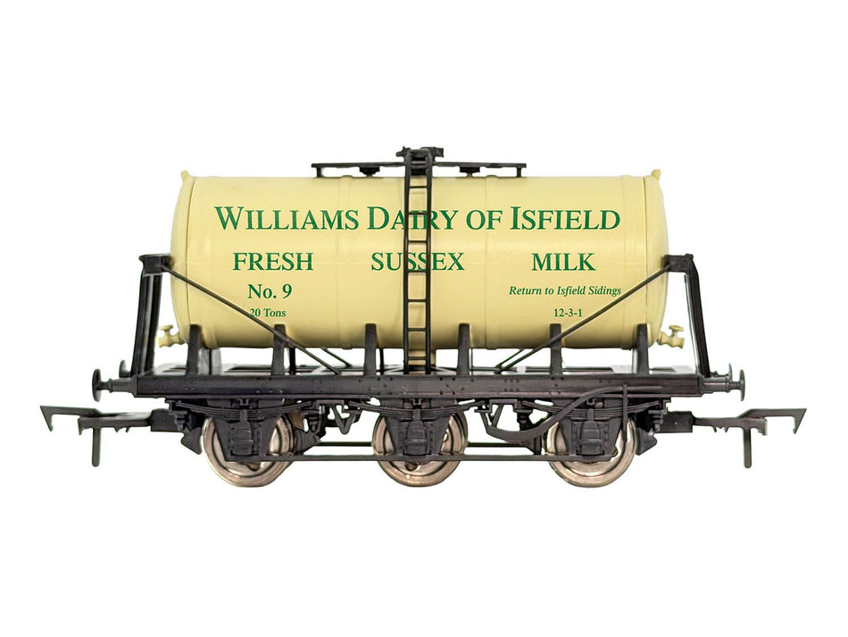 4F-031-145 Dapol 6 Wheel Milk Tanker Williams Dairy