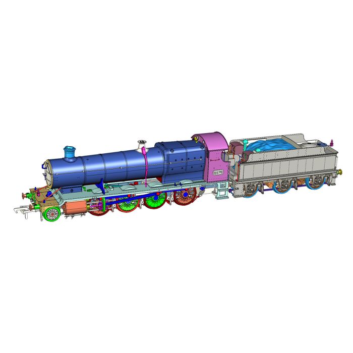 4S-009-009 Dapol 28xx Steam Loco number 2874 GWR Green