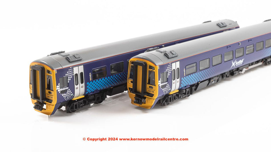 371-851A Graham Farish Class 158 2-Car DMU 158729 ScotRail