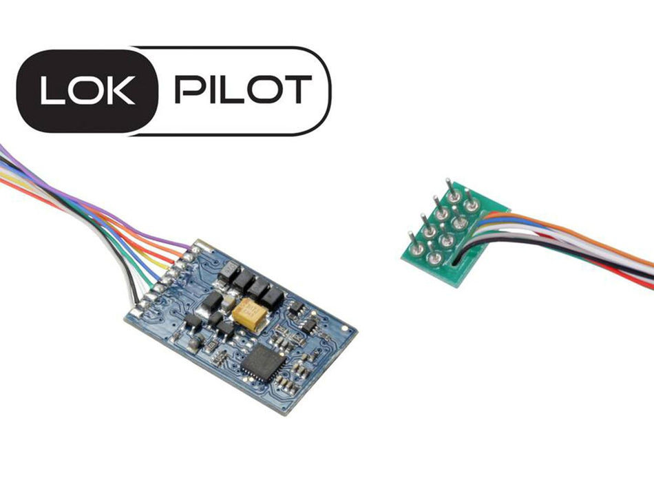 59020 ESU LokPilot 5 Basic DCC 8 Pin with Wire Harness