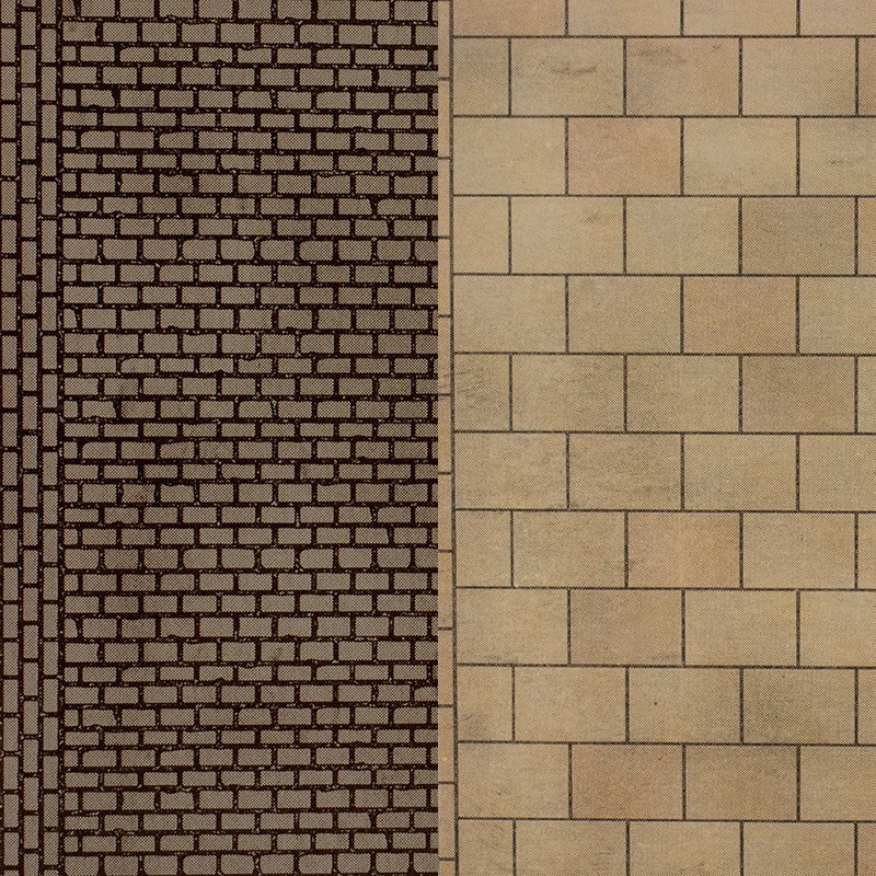 PN903 PN111 Metcalfe Embossed Paving Slabs and Cobblestones