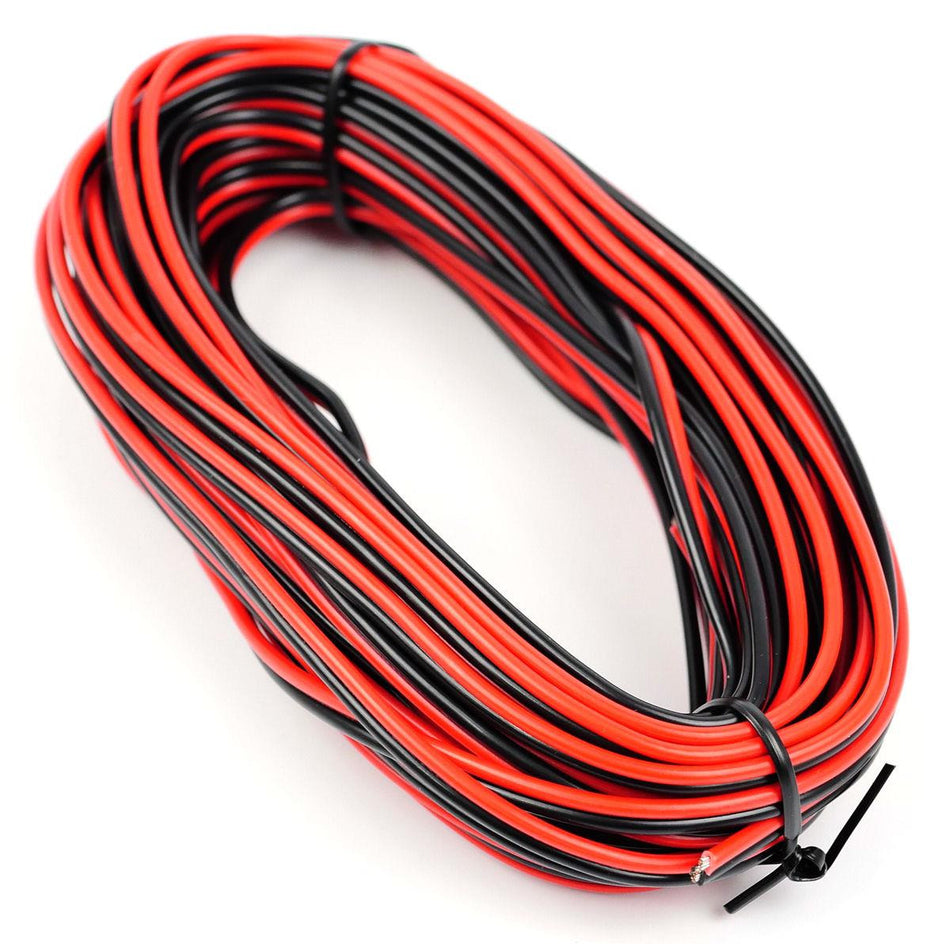 GM09RB Gaugemaster Red/Black Twinned Wire (14 x 0.15mm) 10m