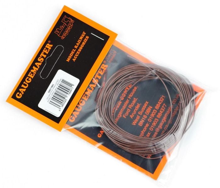 GM11BN Gaugemaster Wire Brown 7 x 0.2mm 10 Metres
