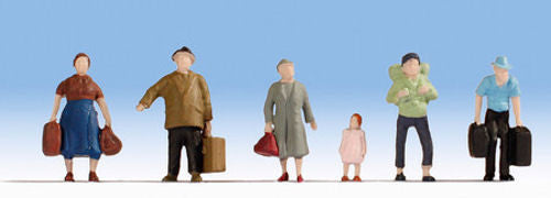 GM3910102 Gaugemaster Pedestrians (6) Hobby Figure Set