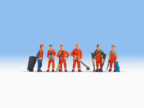 GM3910151 Gaugemaster City Cleaners (6) Figure Set