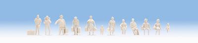 GM3910191 Gaugemaster Unpainted Figure (72) Starter Set