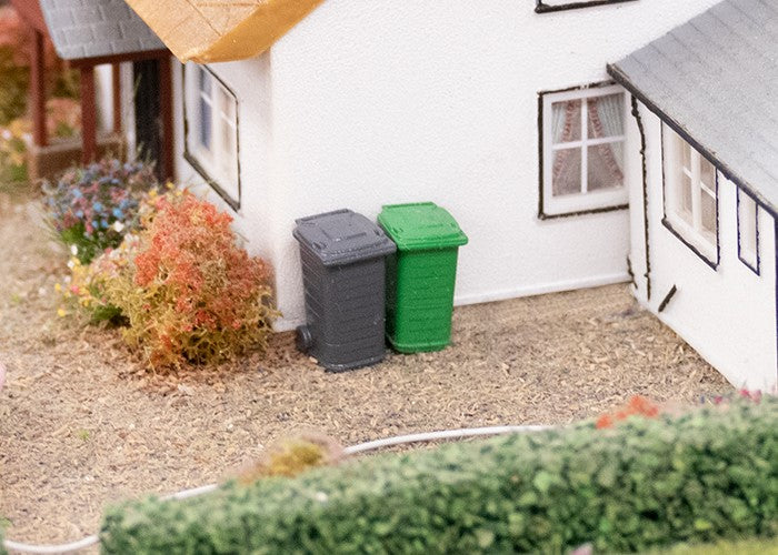 GM495 Gaugemaster Wheelie Bin - Pack of 4