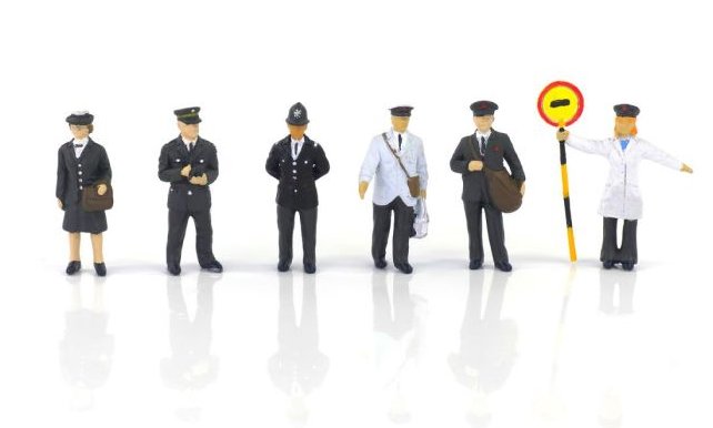 GM955 Gaugemaster Town Folk (6) Figure Set