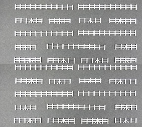 GMKD45 Kestrel White Farm Rail Fencing 86mm x10 Lengths