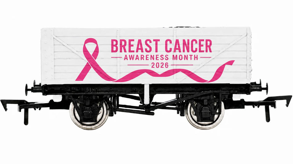 GVBCAM26 Dapol 7 Plank Open Wagon - Breast Cancer Awareness Month 2026