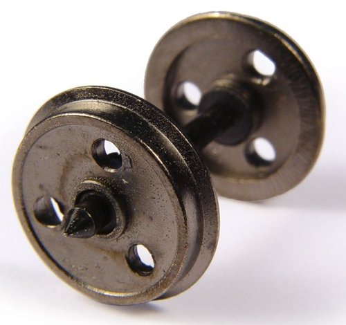 36-015 Bachmann Metal 3 hole disc wagon wheels