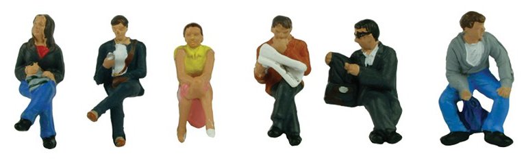 36-045 Bachmann Seated Passengers